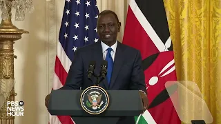 WATCH: Kenya's president defends sending police forces to Haiti despite security concerns back home