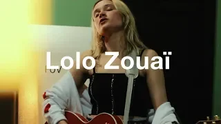 Backstage with Lolo Zouaï in Brooklyn