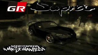 Toyota GR Supra | Junkman Performance | NFS Most Wanted 2005 | Remastered 8K Graphics |