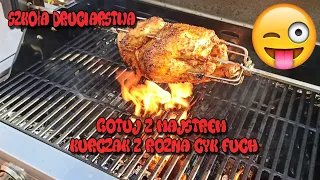 Szkoła Druciarstwa Gotuj z Majstrem Kurczak z Rożna Cyk Fuch Wazzup :)