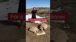 Tortoise Pees During Romantic Dinner ❤️😂🐢 #shorts #valentinesday