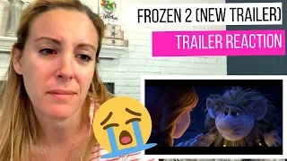Frozen 2 Trailer Reaction - CRYING!