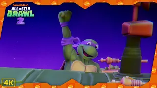 Nickelodeon All-Star Brawl 2 ⁴ᴷ Arcade Mode (Donatello gameplay)