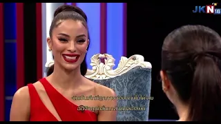 Miss Dominican Republic and Miss Curacao interview in Thailand by JKN18