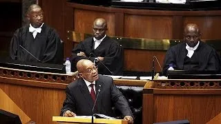 South Africa: Zuma speech disrupted amid home upgrade scandal
