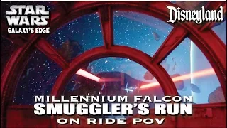 Smuggler’s Run Millennium Falcon POV Full Ride Through in High Definition | Galaxy’s Edge Disneyland