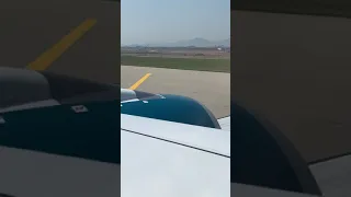 Seoul South Korea Prepping for Takeoff Vietnam Airlines A350-900