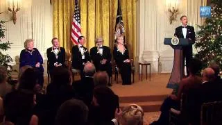 Yo Yo Ma, Meryl Streep, Barbara Cook, Neil Diamond, Sonny Rollins and President Obama