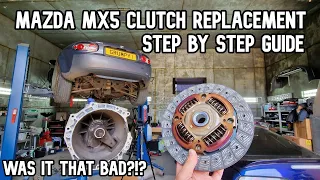 Mazda MX5 MK3 Clutch Replacement 1.8 and 2.0. How to replace your clutch or remove the gearbox.