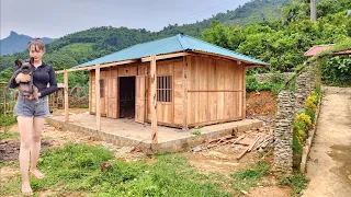 TIMELAPSE: 600 days of building a wooden house alone on the island, building a farm|Trieu Thi Hoa