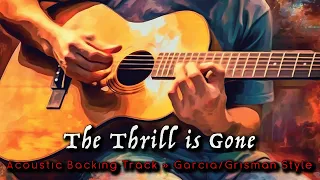 The Thrill is Gone » Backing Track » Jerry Garcia and David Grisman