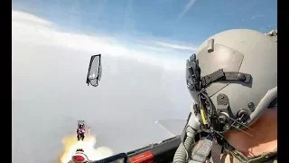 Pilots Eject From Fighter Jets at Last Moment I Compilation I