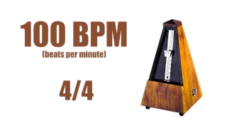 100 BPM Metronome 4/4 – Best Online Metronome 100 Beats Per Minute