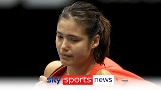 Emma Raducanu suffers ankle injury ahead of Australian Open