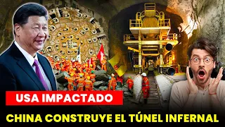 ASOMBROSO 2024: China construye el Túnel del Infierno en poco tiempo y con una inversión millonaria