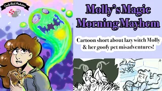 Molly's Magic Morning Mayhem - Silly Witch Cartoon Short (Animatic)