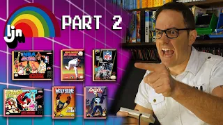 LJN Sports and Marvel Games - Angry Video Game Nerd (AVGN)