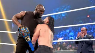 WWE 7 December 2021 Roman Reigns vs Omos Jordan - DAY 1