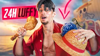 24H DANS LA VIE DE LUFFY ! ONE PIECE ☠️​🍖​