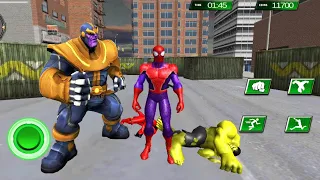 Spider Incredible Hero Vs Hulk Vs Robot Vs Superheroes | Spider Superhero Revenge Immortal Battle