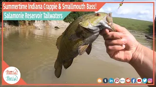 Smallmouth Bass and Crappie Fishing  -  Salamonie Reservoir Tailwaters