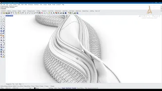 Short-cut easy Steps of Rhino organic 3D Modeling Tutorial EP - 3