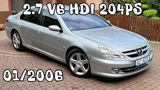 Peugeot 607✈️Lift✅2.7 HDI V6 204PS🚀235.000km⚠️Automat↘️Navi🌍Prezentacja 💣