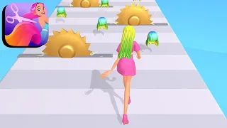 Hair Challenge ​- All Levels Gameplay Android,ios (Levels 5-8)