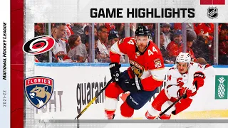 Hurricanes @ Panthers 11/6/21 | NHL Highlights
