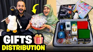 Gift Distribution to all my loved ones🎁All the way from Saudia & Dubai.😁
