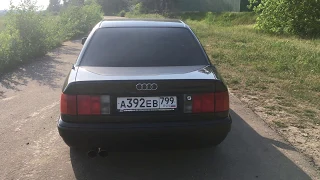 Audi 100 2.6 V6 exhaust sound.