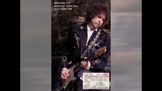 Bob Dylan - New York City 19 october 1988 SOUNDBOARD - Full Concert