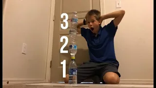 Water Bottle Flip Trick Shots 4 | Cube Flipper
