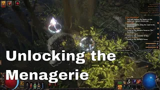 How to Unlock and Use the Menagerie Path of Exile