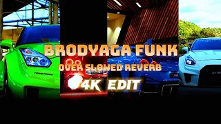 BRODYAGA FUNK - over slowed + reverb with GTR 4k edit