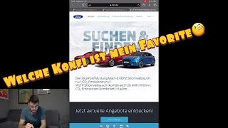 Wir konfigurieren einen Ford Mustang MACH E!!! Bestellen?