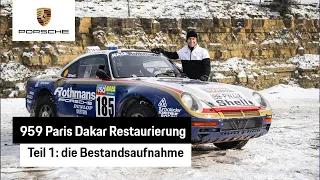Porsche 959 Paris Dakar: Teil 1 der Restaurierung