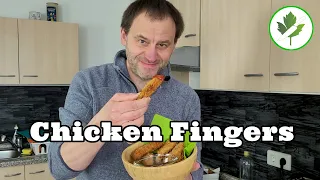 Extra knusprige Chicken Fingers 👉 Das perfekte Fingerfood