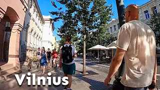 Exploring Vilnius with my Bald