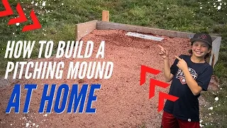 BUILD YOUR OWN PITCHING MOUND AT HOME- DIY