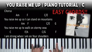 You Raise Me Up (Josh Groban) | Key of C | EASY