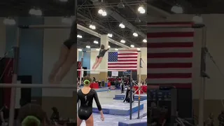 Xcel Bronze to Gold Bars Progression Gymnastics #gymnast #usagymnastics #xcelgold #bars #shorts