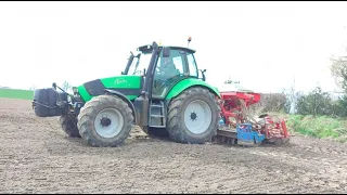 Siewy pszenicy 2023 :) deutz + kverneland ! Agro Janek