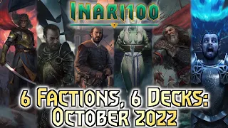 [GWENT 10.10] 6 Factions, 6 Decks: 10.10 October 2022 Decklists
