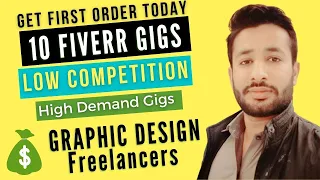 10 Low Competition Gigs on Fiverr for Graphic Design | Best Fiverr gig ideas | Top Fiver Gigs 2021