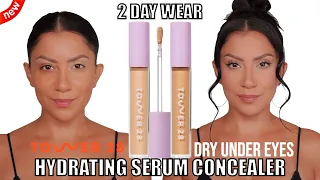 2 DAY WEAR *new* TOWER 28 SWIPE ALL-OVER HYDRATING SERUM CONCEALER +*dry undereyes* | MagdalineJanet