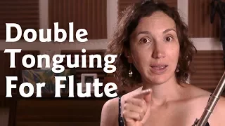 Double Tonguing For Flute