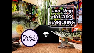 Passt! Hecht und Barsch Lure Drop Juni im Unboxing und ein kleiner Rundgang durch meine Hütte!