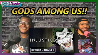 PDE Reacts | INJUSTICE Animated Movie Trailer (REACTION & DISCUSION)