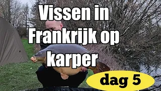 Vissen in Frankrijk op karper (dag 5)